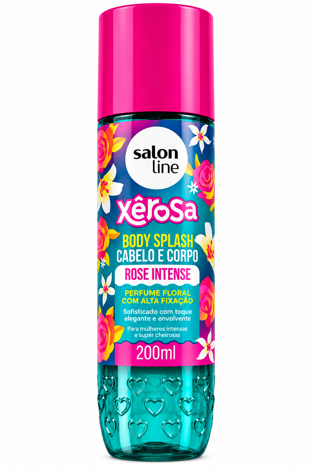Body Splash Xêrosa Rose Intense Salon Line – 200ml