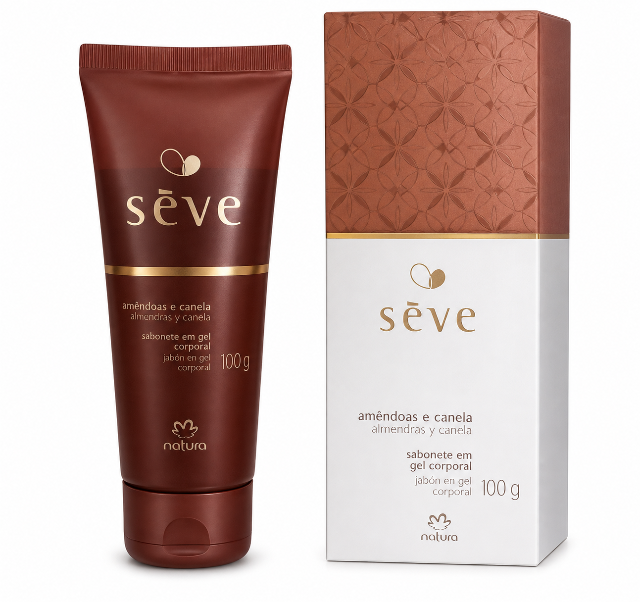 Sève Amêndoas e Canela Sabonete Líquido Corporal 100g