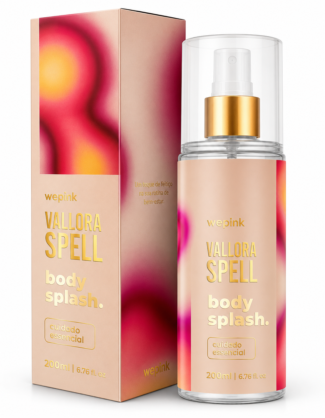 Body Splash Vallora Spell Desodorante Colônia 200ml - Wepink
