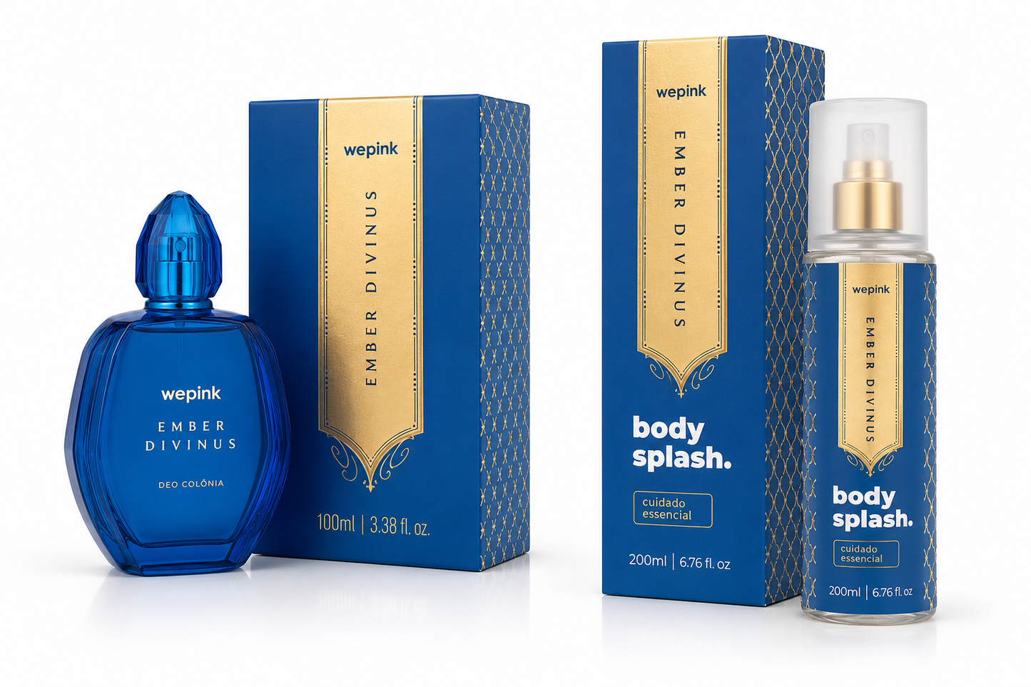 Kit Ember Divinus – Perfume + Body Splash - Wepink