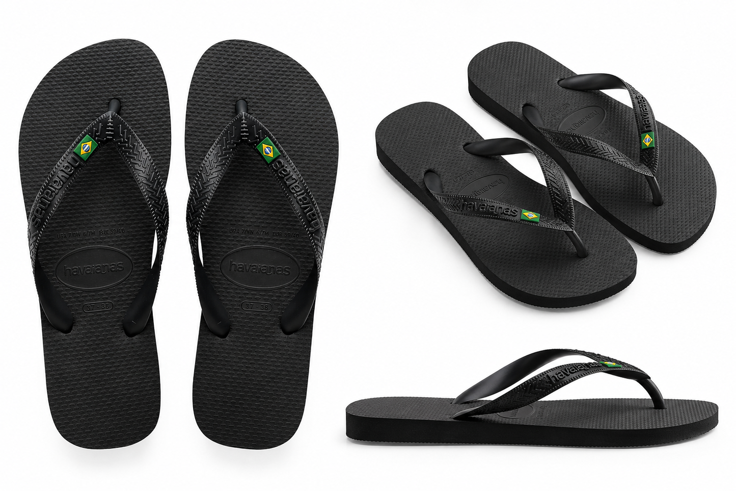 Chinelo Havaianas Unissex Original - Preta