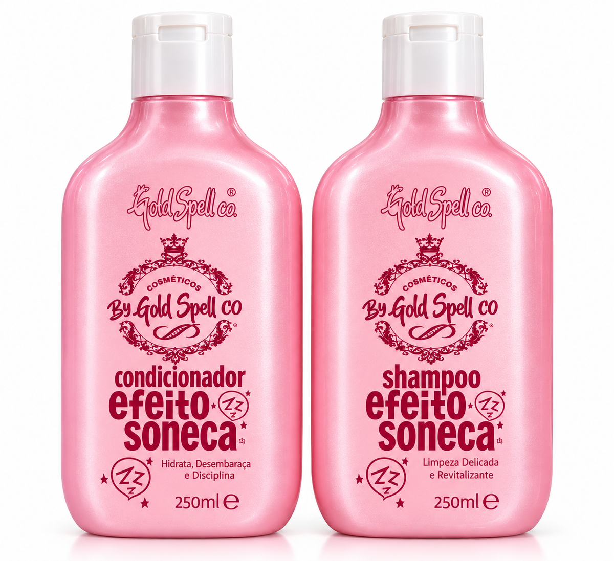Kit Efeito Soneca By Gold Spell Co. – Shampoo + Condicionador 250 ml