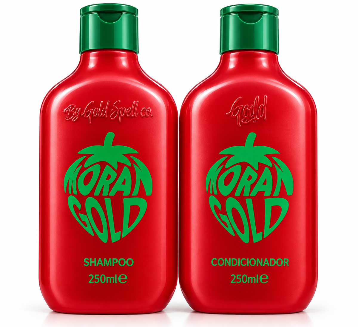 Kit Moran Gold By Gold Spell Co. – Shampoo + Condicionador 250 ml