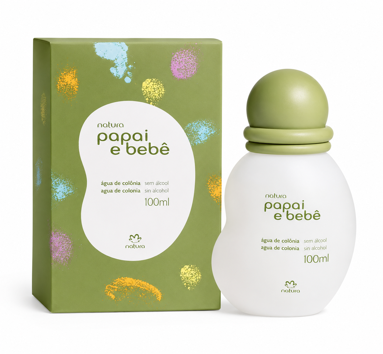 Natura Papai e Bebê Água de Colônia Tradional 100 ml