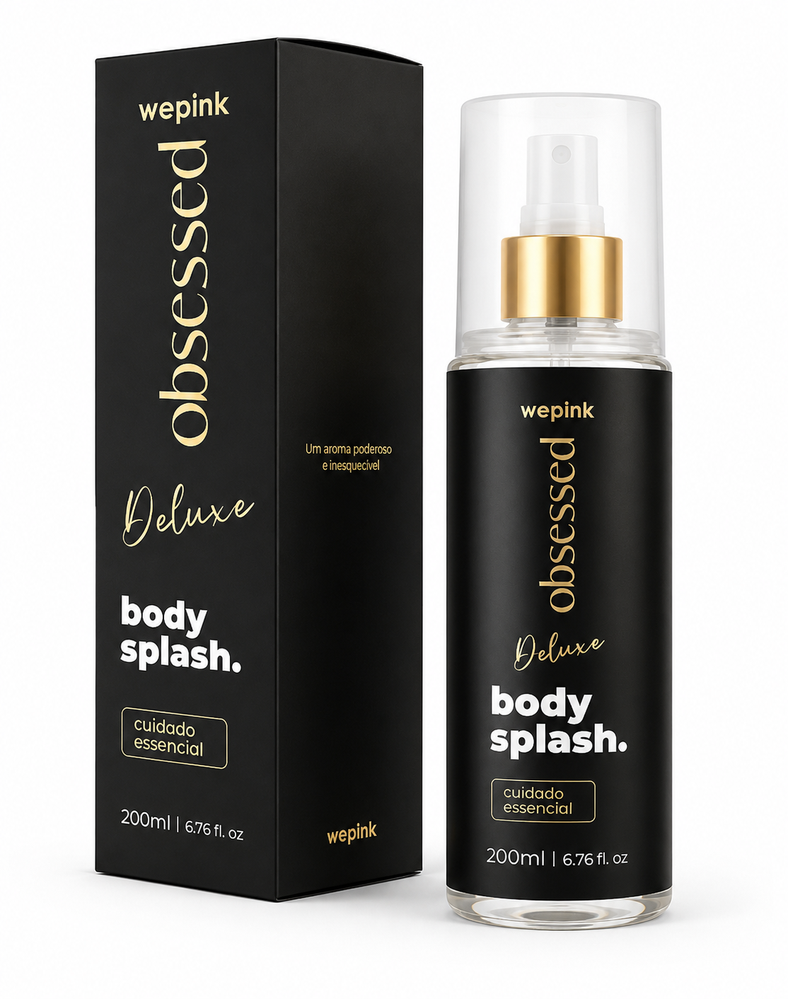 Body Splash Obsessed Deluxe Desodorante Colônia 200ml - Wepink