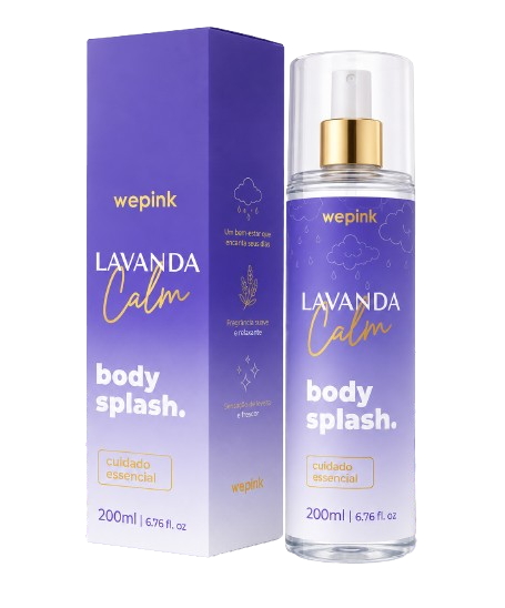Body Splash Lavanda Calm Desodorante Colônia 200ml - Wepink
