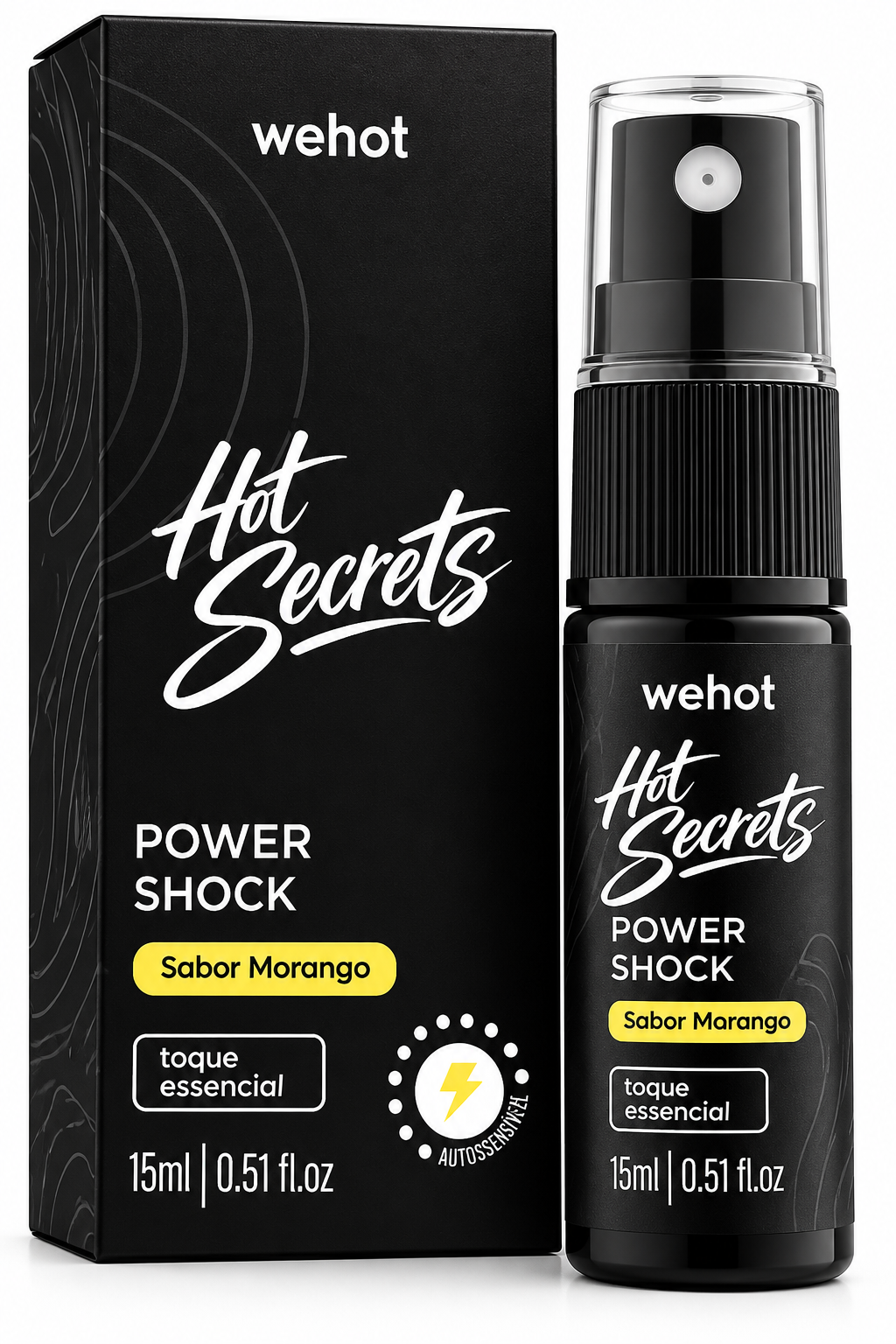 Power Shock Morango 15ml - Wepink Wehot