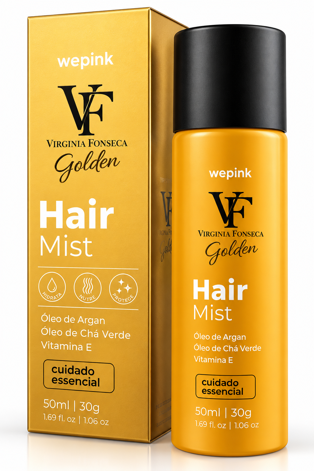 Hair Mist VF Golden Desodorante Capilar 50ml - Wepink