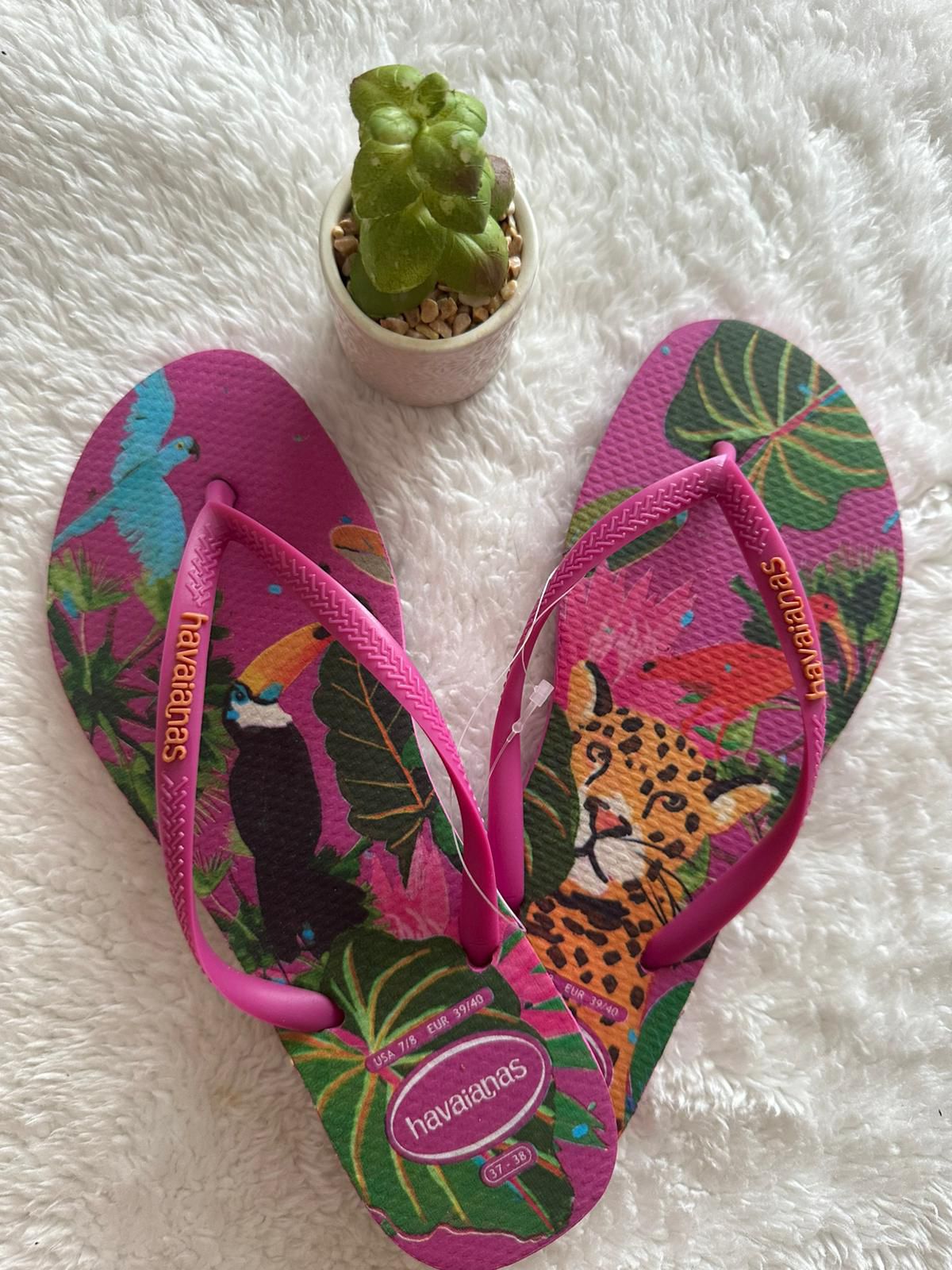 Chinelo Havaianas Floresta feminino EUA39/40