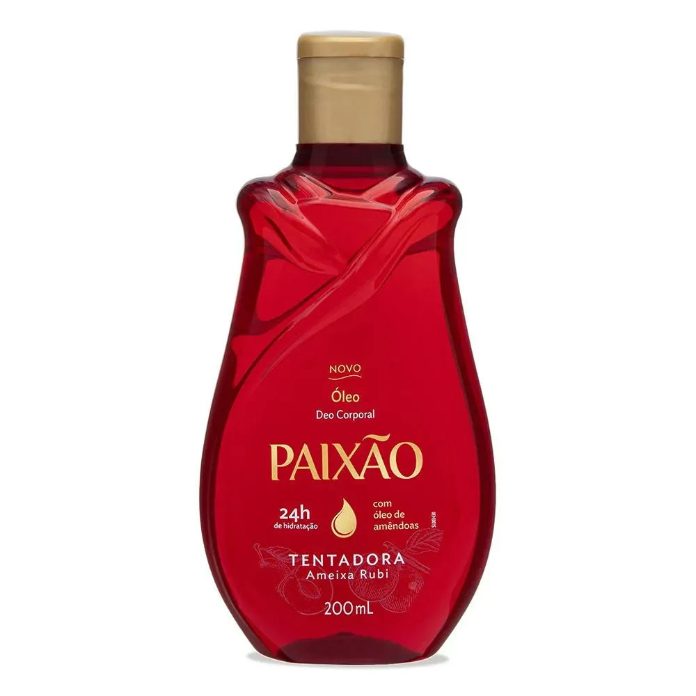 Oleo Deo Corporal Paixao Tentadora Ameixa Rubi 100 ml