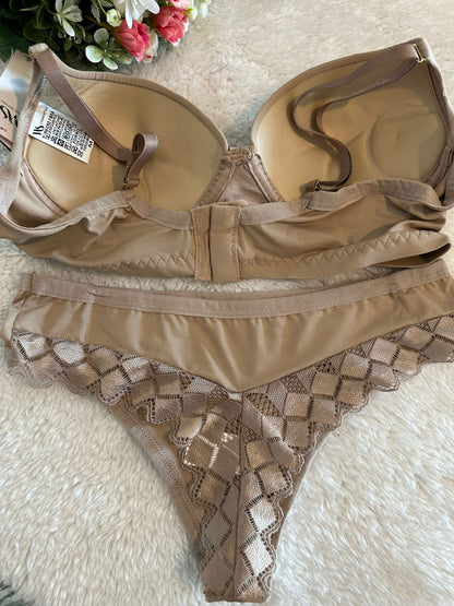 Conjunto de Lingerie Verde Musgo
