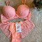 Conjunto de Lingerie Rosa Claro