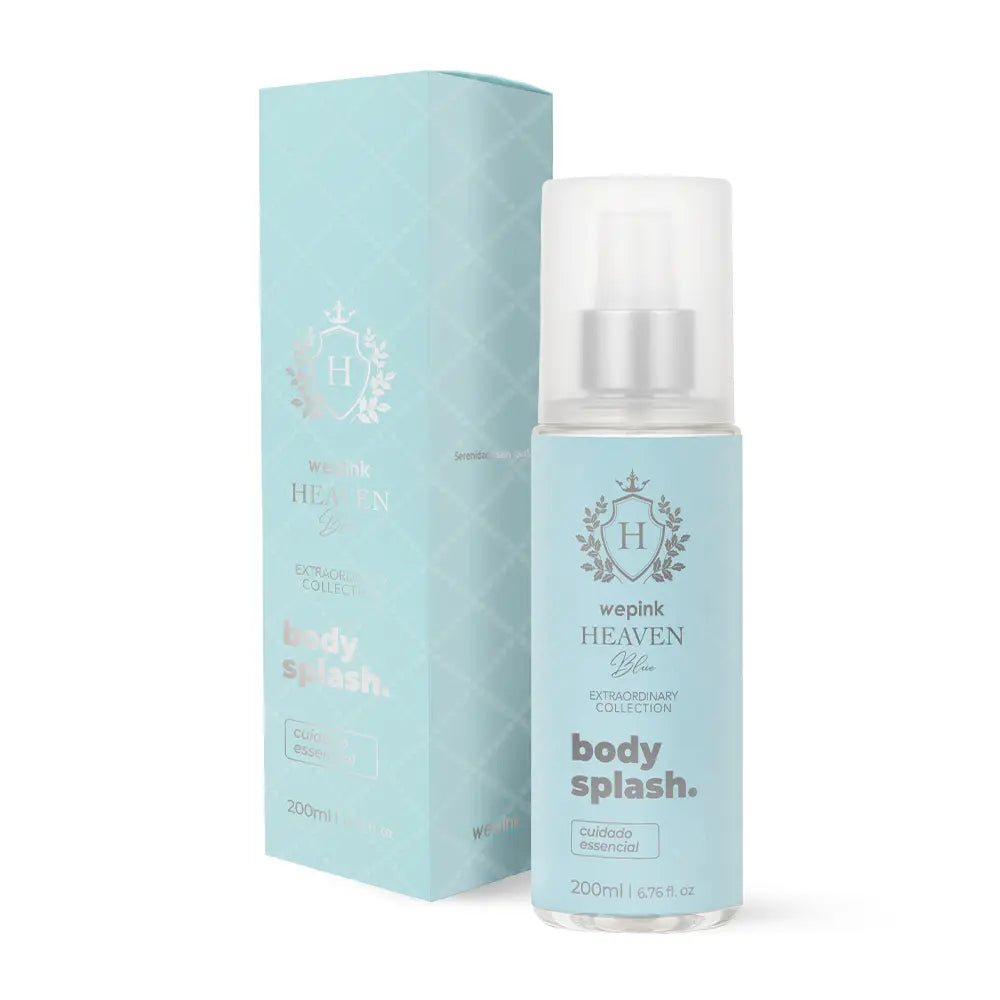 Body Splash Heaven Blue Desodorante Colônia 200ml - Wepink CAIXA DANIFICADA