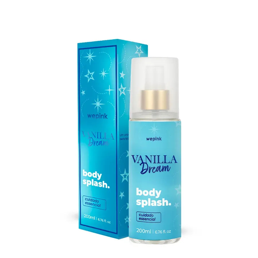 Body Splash Vanilla Dream Desodorante Colônia 200ml - Wepink