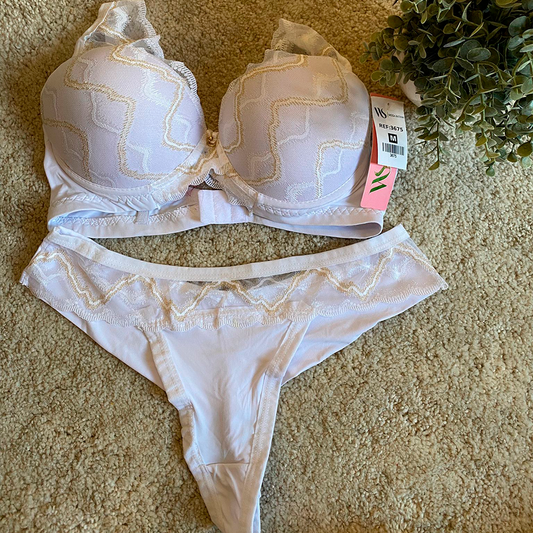 Conjunto de Lingerie Branca