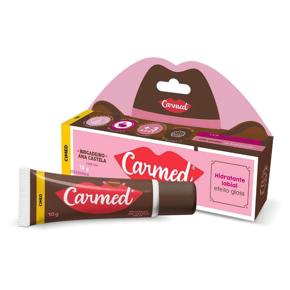 Hidratante Labial Carmed Brigadeiro 10g