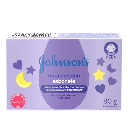 Sabonete em Barra JOHNSON'S® Baby Hora do Sono 80 gr