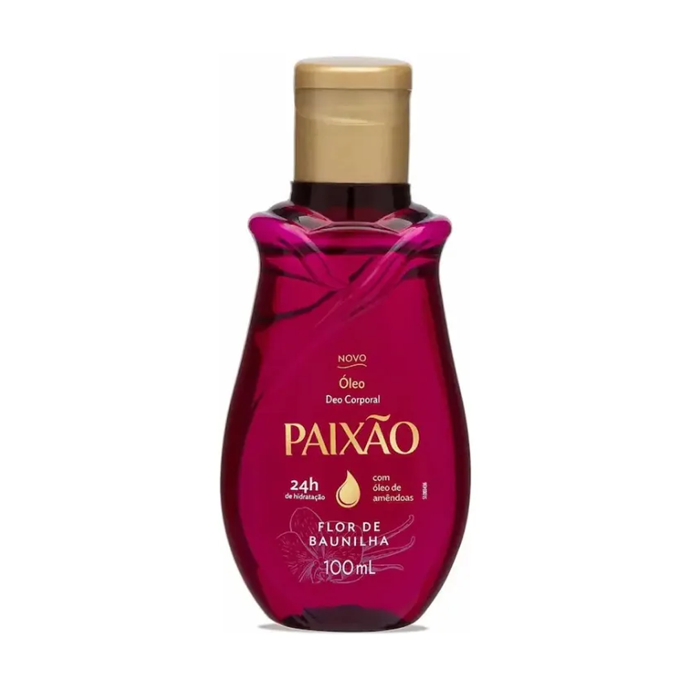 Óleo Corporal Paixão Flor de Baunilha – Com Ação Desodorante