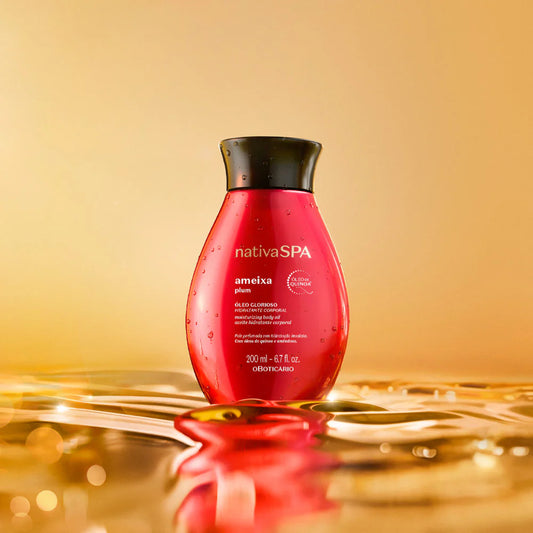 Óleo Glorioso de Banho Nativa Spa Ameixa. 200ml
