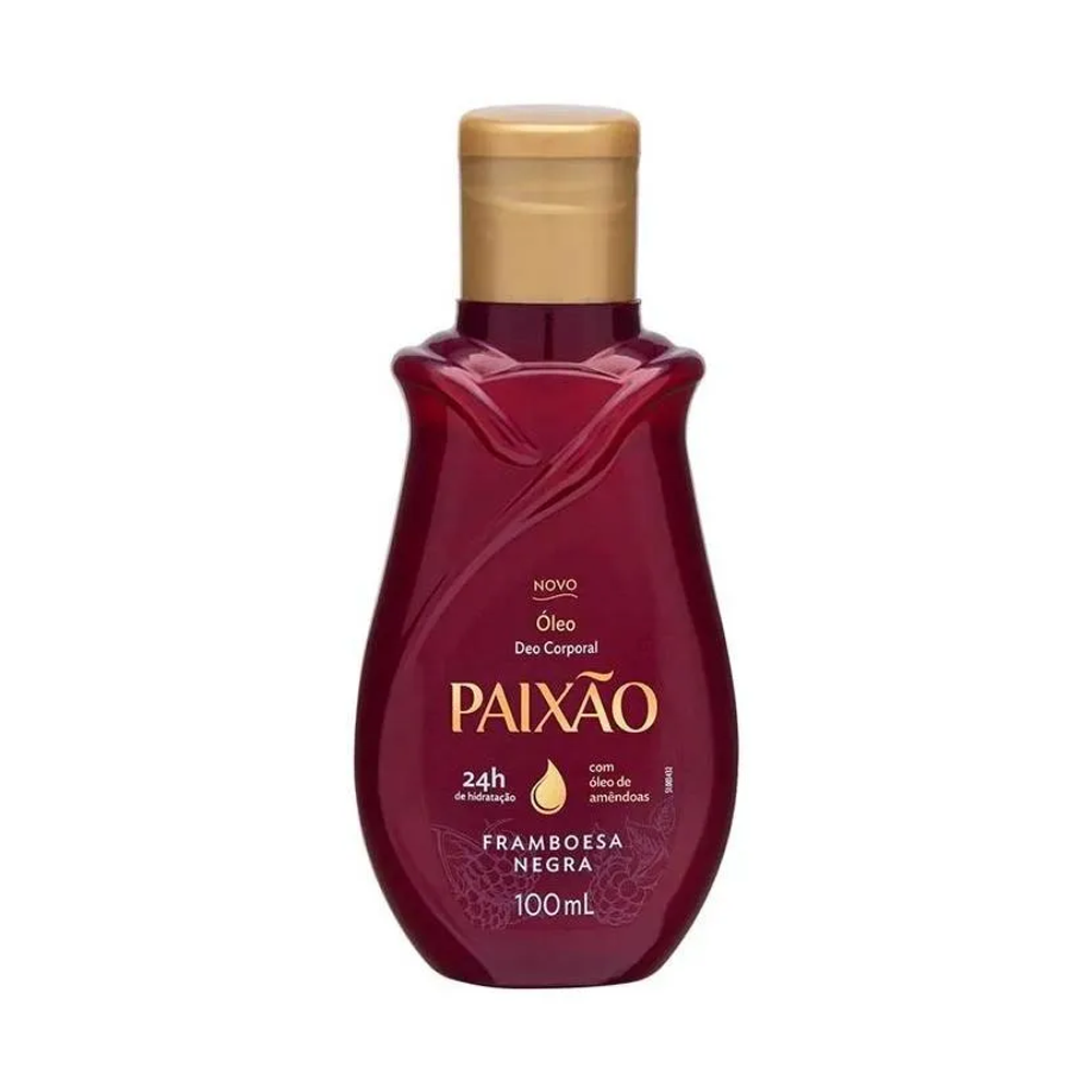 Óleo Corporal Paixão Framboesa Negra