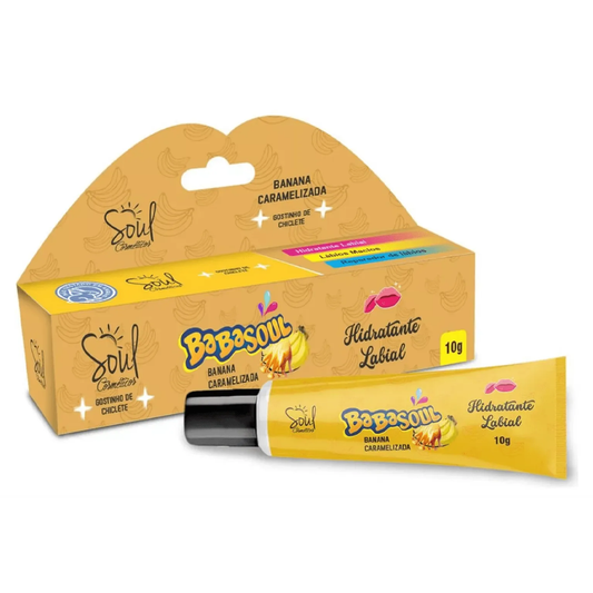Hidratante Labial Babasoul Banana Caramelizada
