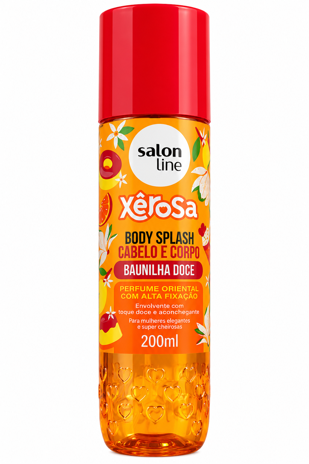Body Splash Xêrosa Baunilha Doce Salon Line – 200ml