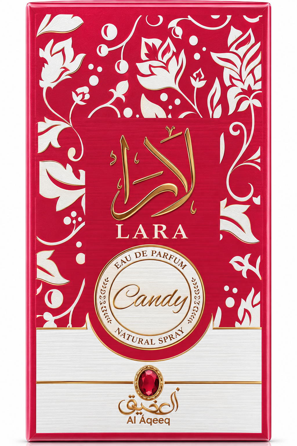 Lara Candy Al Aqeeq – Perfume Árabe Feminino Eau de Parfum 100 ml
