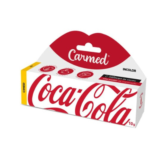 Hidratante Labial Carmed Coca-Cola Incolor 10g