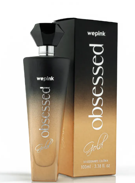 Caixa Danificada - Obsessed Gold Desodorante Colônia 100ml - Wepink