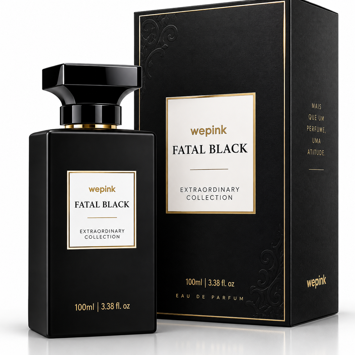 Fatal Black Desodorante Colônia 100ml - Wepink
