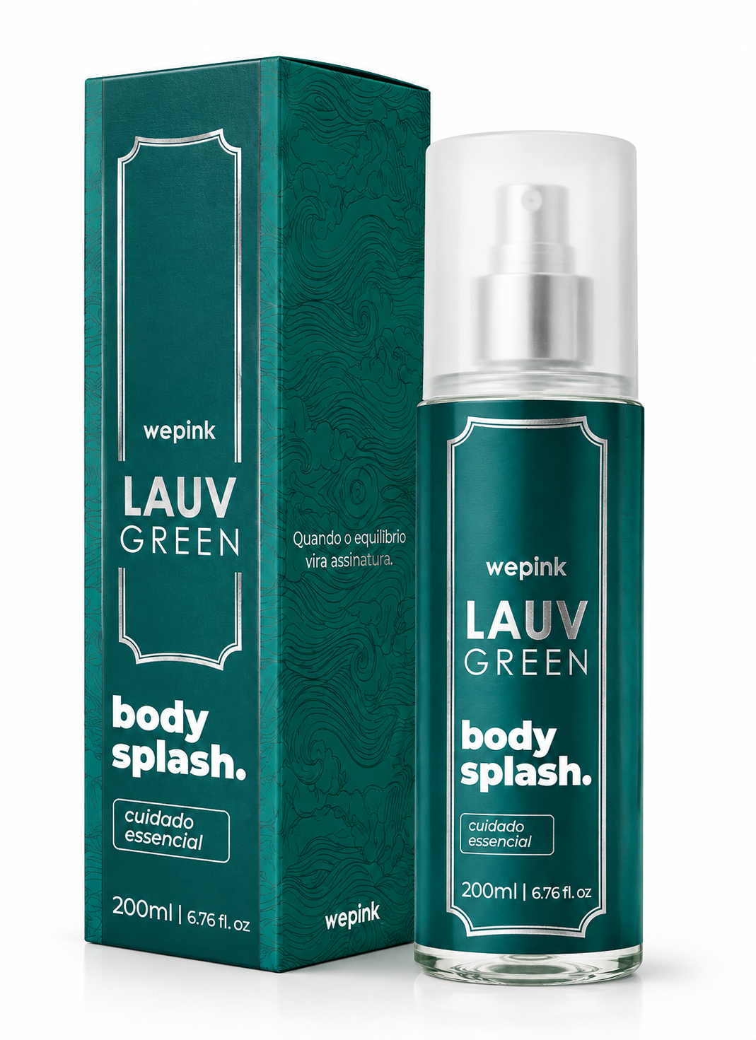Body Splash Lauv Green Desodorante Colônia 200ml - Wepink