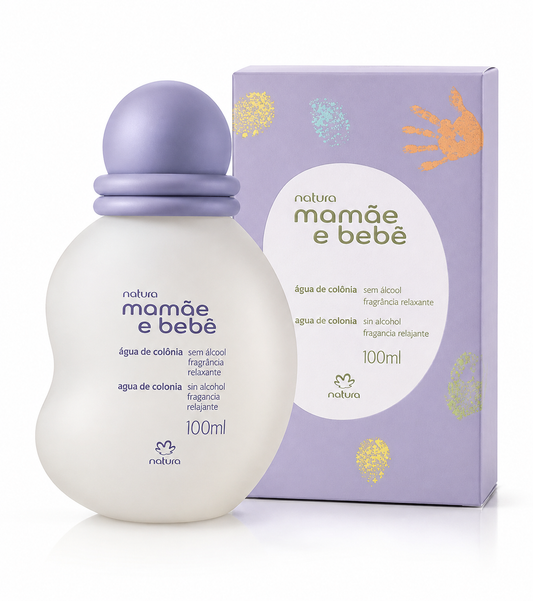 Natura Mamãe e Bebê Água de Colônia Relaxante 100 ml