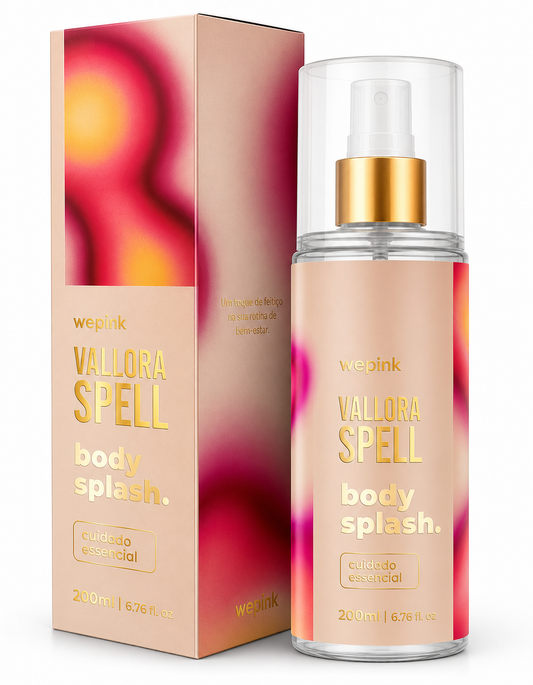 Body Splash Vallora Spell Desodorante Colônia 200ml - Wepink