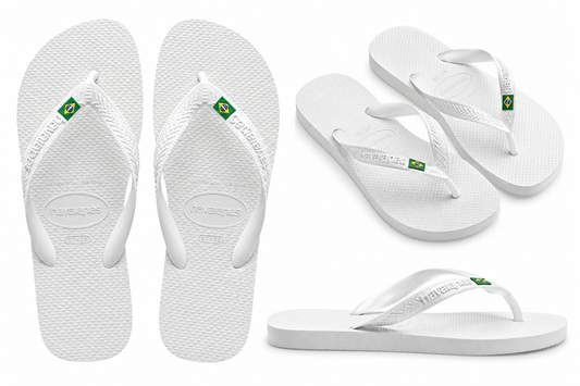 Chinelo Havaianas Unissex Original - Branca