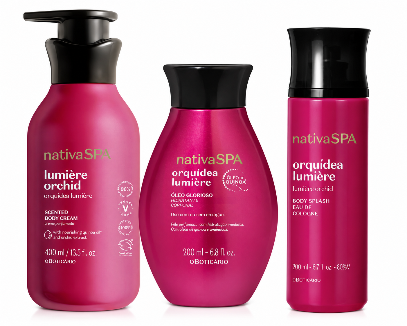 Kit Nativa SPA Orquídea Lumière – O Boticário