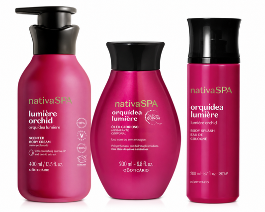 Kit Nativa SPA Orquídea Lumière – O Boticário