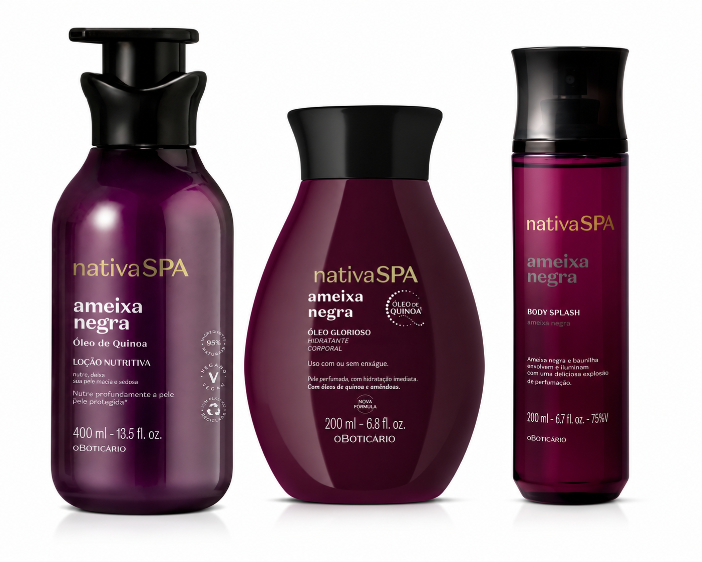 Kit Nativa SPA Ameixa Negra – O Boticário