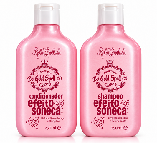 Kit Efeito Soneca By Gold Spell Co. – Shampoo + Condicionador 250 ml