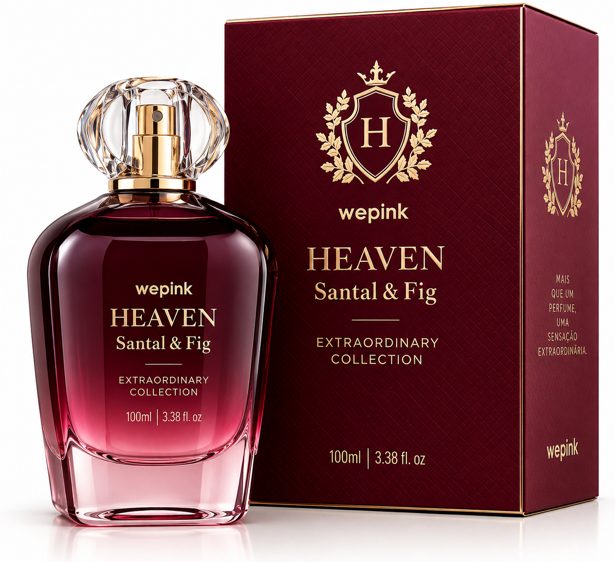 Heaven Santal & Fig Desodorante Colônia 100ml - Wepink