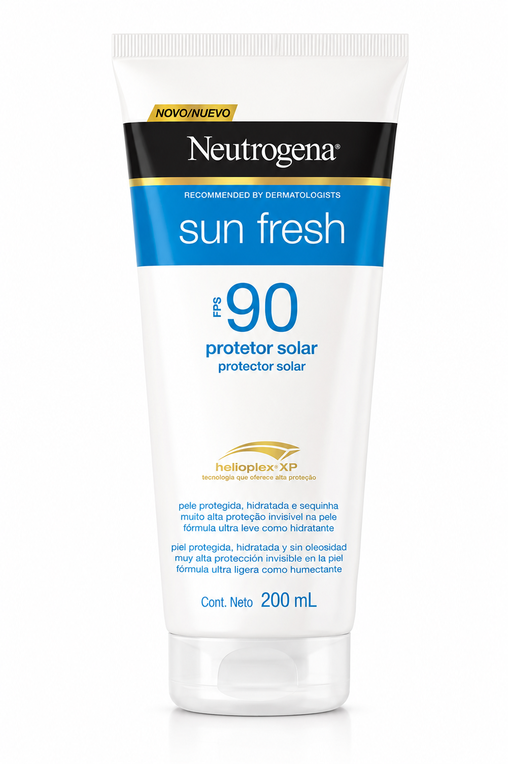Protetor Solar Neutrogena Sun Fresh FPS 90 - 200ml