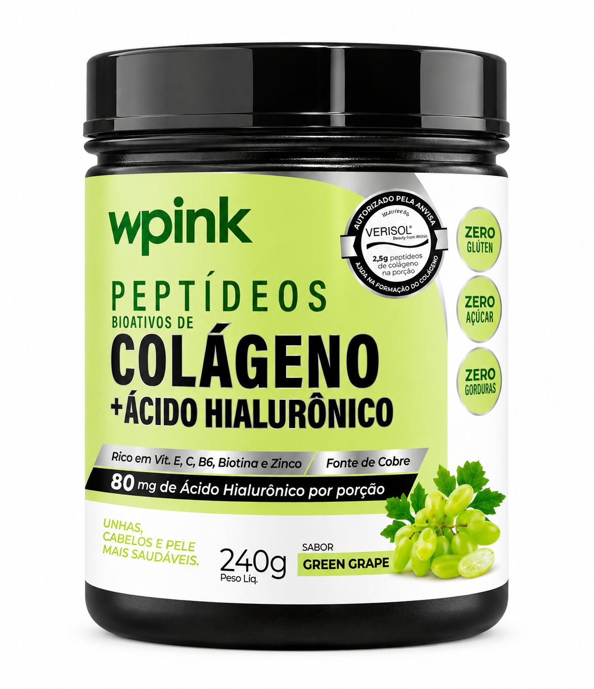 Colágeno de uva verde - 240g – wp
