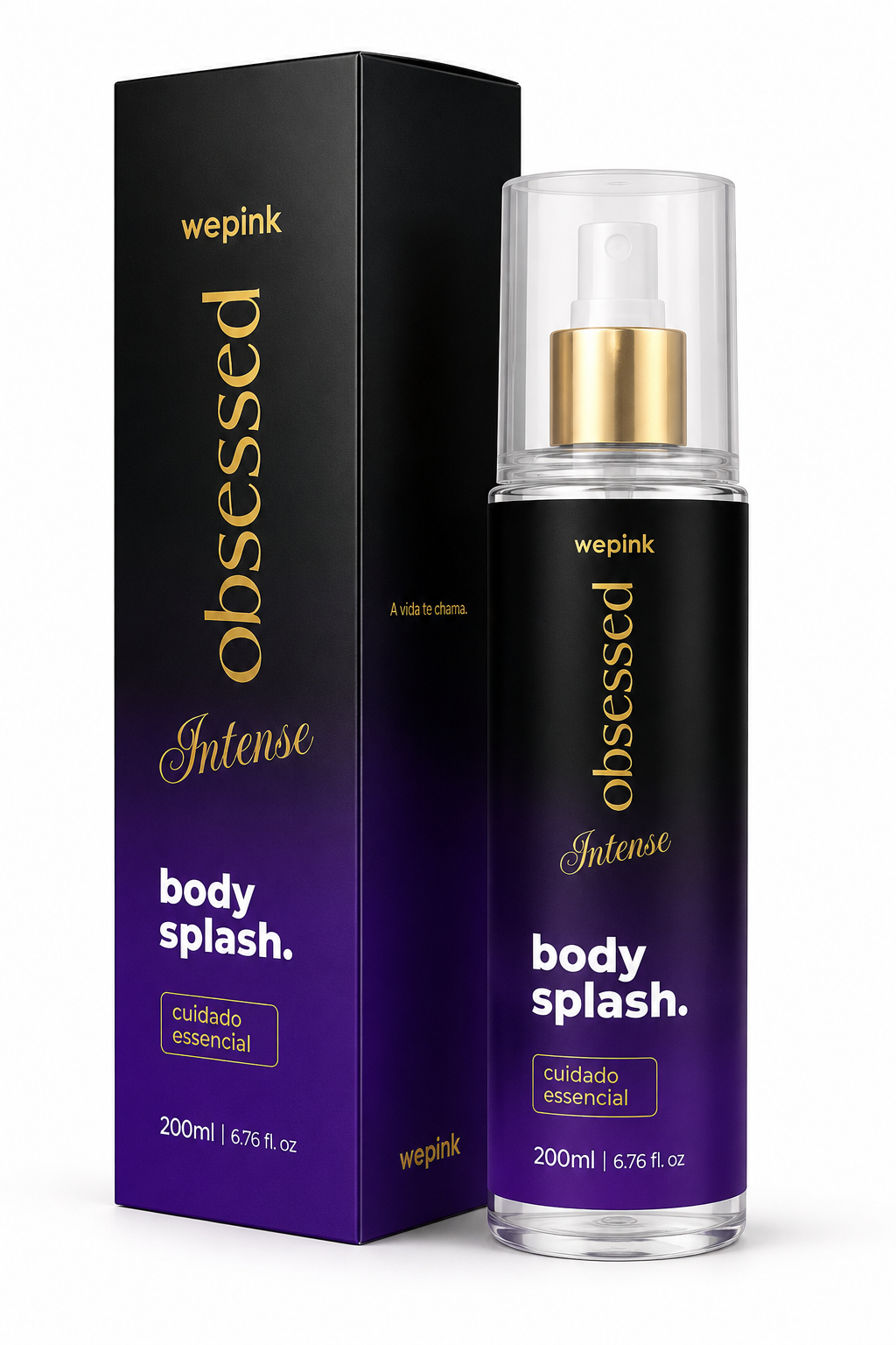 Body Splash Obsessed Intense Desodorante Colônia 200ml - Wepink