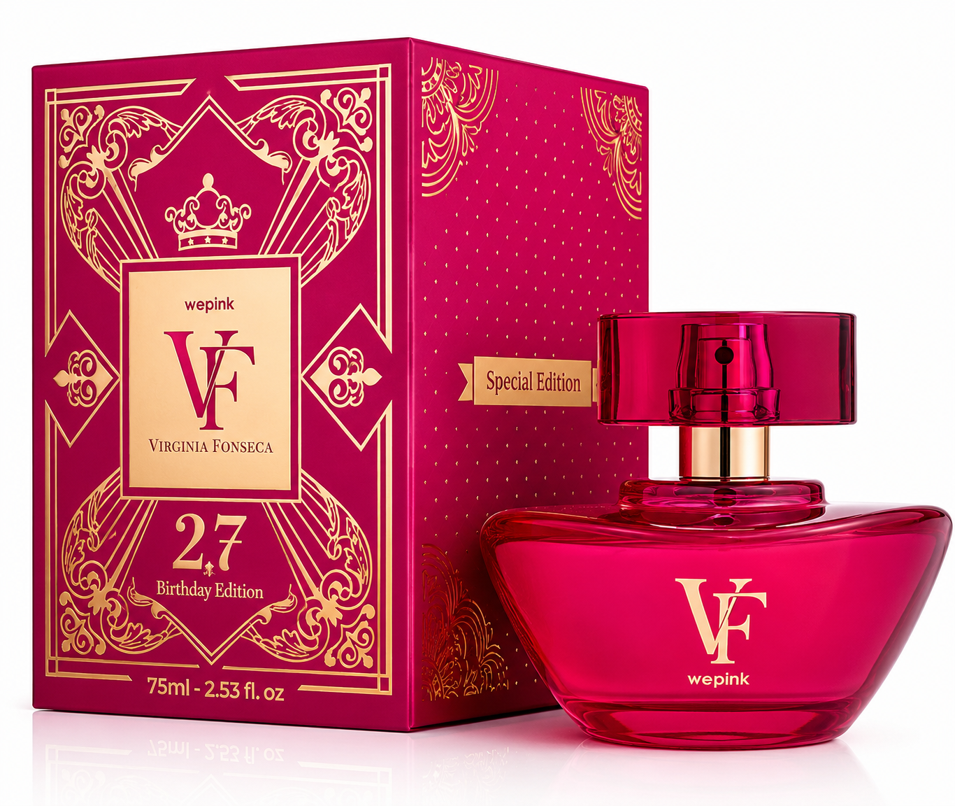 VF 2.7 Desodorante Colônia 75ml - Wepink