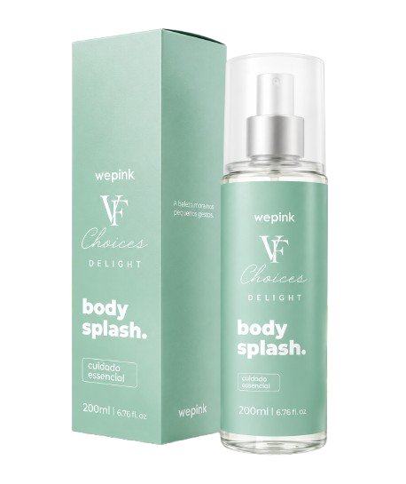 Body Splash VF Choices Delight Desodorante Colônia 200ml - Wepink