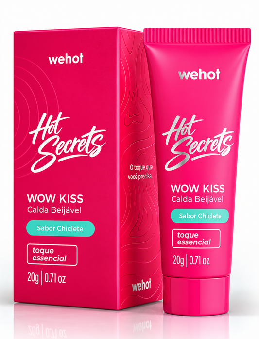 Calda Beijável Chiclete 20g - Wepink Wehot