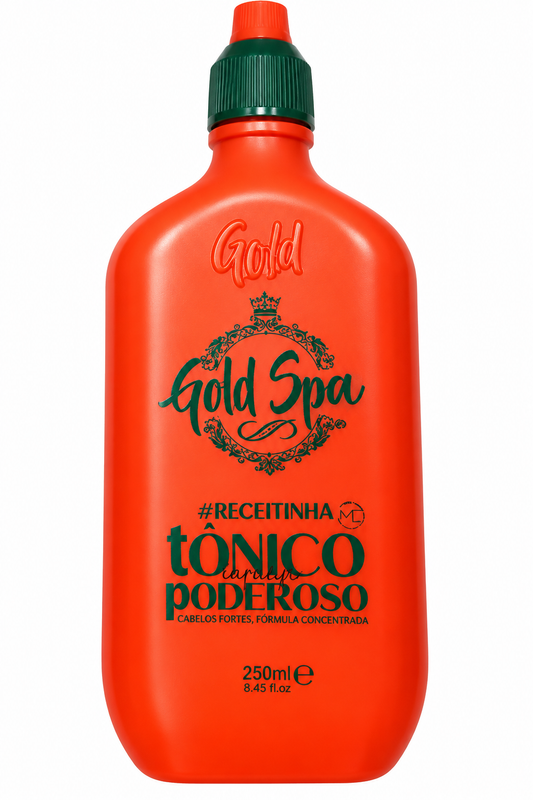 Tônico Poderoso Gold Spell – Crescimento e Fortalecimento Capilar - 250 ml