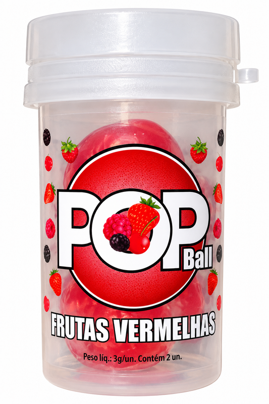 Pop Ball Frutas Vermelhas