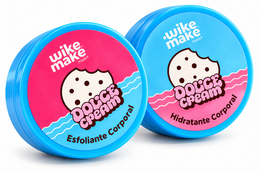 Kit Wike Make Cookie – Hidratante + Esfoliante Corporal - 150 ml
