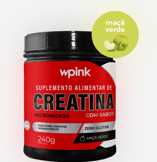 creatina de maçã verde - 240g – wp