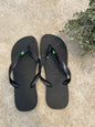 Chinelo Havaina Original Preto EUA39/40